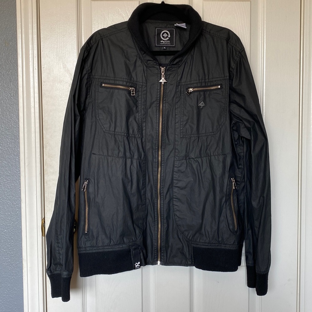 LRG Black Zipper Jacket